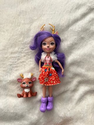 Muñeca Enchantimals Ciervo con Amigo