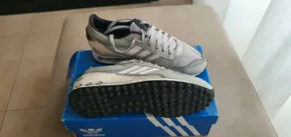 Adidas La Trainer II Grigie Bianche taglia 41 1/3