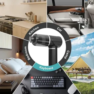 Mini Aspirador Coche 30000Pa