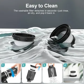 Mini Aspirador Coche 30000Pa