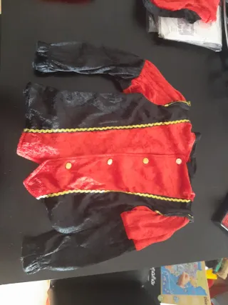 Disfraz Paje Talla 7-9 Años con leotardo incluido