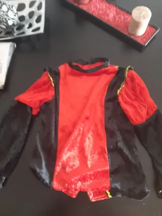 Disfraz Paje Talla 7-9 Años con leotardo incluido