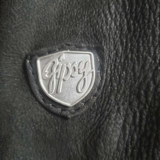 Chaqueta de cuero gris oscuro Gipsy by Mauritius