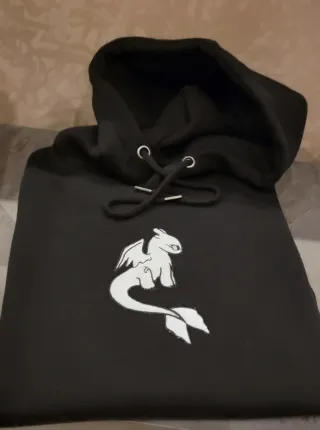 Felpa con  Sdendato e furia luminosa