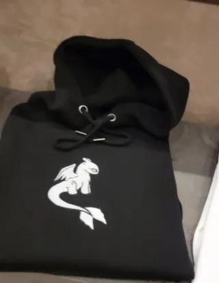 Felpa con  Sdendato e furia luminosa