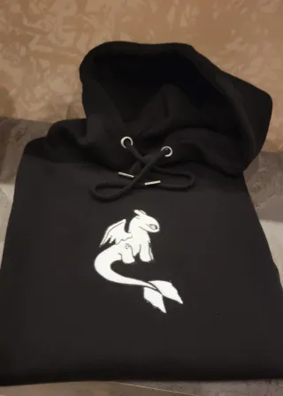 Felpa con  Sdendato e furia luminosa