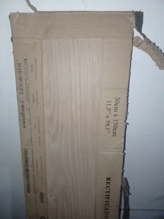 Pavimento cerámico efecto madera 30x150cm