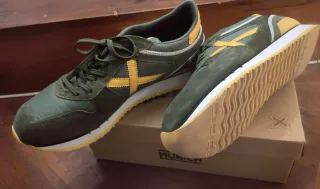 Zapatillas Munich Vintage Verde y Amarillo