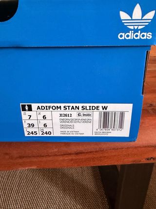 Chanclas Adidas Adifom Stan Verdes