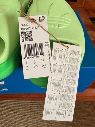 Chanclas Adidas Adifom Stan Verdes