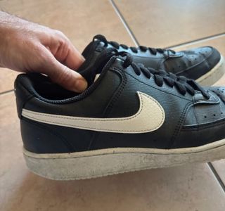 Nike Court Vision Low nere e bianche