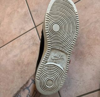 Nike Court Vision Low nere e bianche