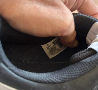 Nike Court Vision Low nere e bianche