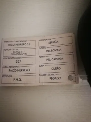 Zapatos tacón piel negros talla 37