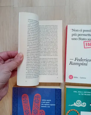 Federico Rampini 4 libri