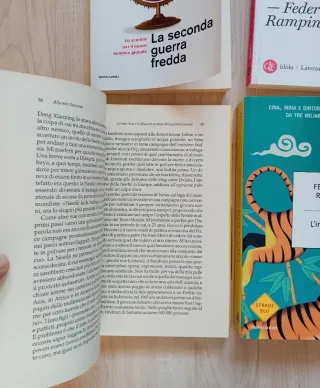 Federico Rampini 4 libri