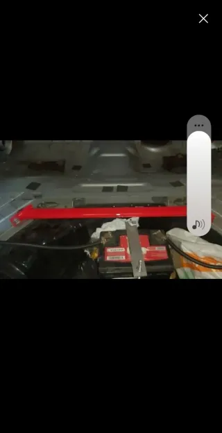 Barra trasera inferior negra Renault Megane 2/3