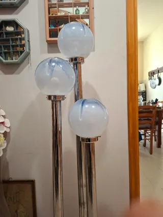 Lampada da terra vintage design moderno