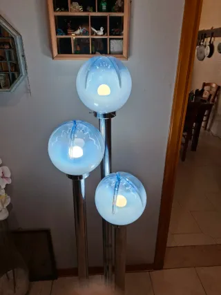 Lampada da terra vintage design moderno