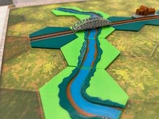 Pack Losetas Vías Tren Memoir 44