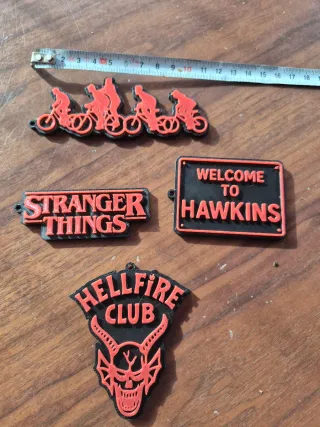 5€ x 2 Llaveros Stranger Things