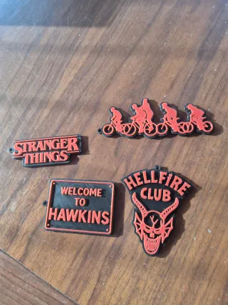 5€ x 2 Llaveros Stranger Things