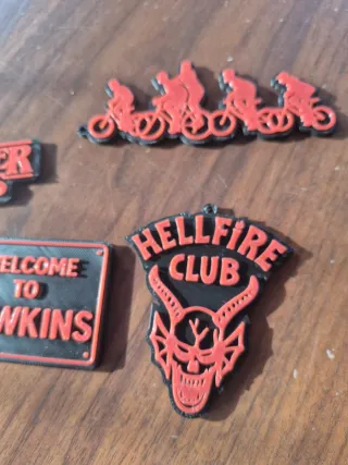 5€ x 2 Llaveros Stranger Things