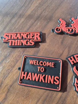 5€ x 2 Llaveros Stranger Things