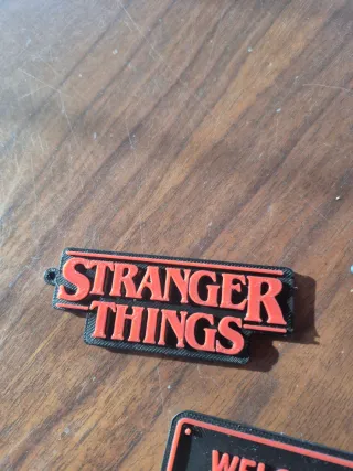 5€ x 2 Llaveros Stranger Things
