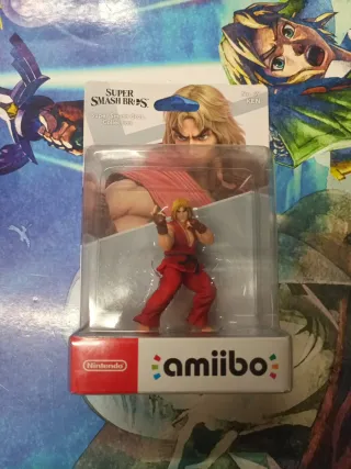 Amiibo Super Smash Bros Ken Nintendo Nuovo