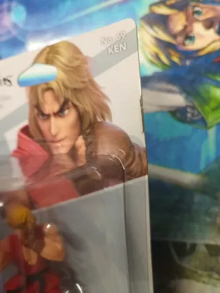 Amiibo Super Smash Bros Ken Nintendo Nuovo