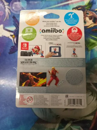 Amiibo Super Smash Bros Ken Nintendo Nuovo