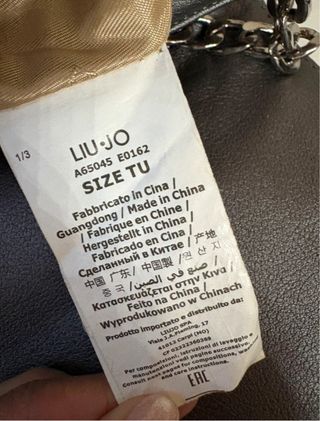 Borsa Liu Jo Argento con tracolla