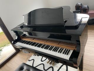 Piano de cola.