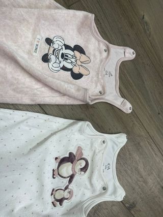 Pack 2 Pijamas/Bodies Invierno Disney Minnie