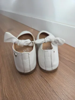Zapatillas ballet Gioseppo piel blanca talla 35