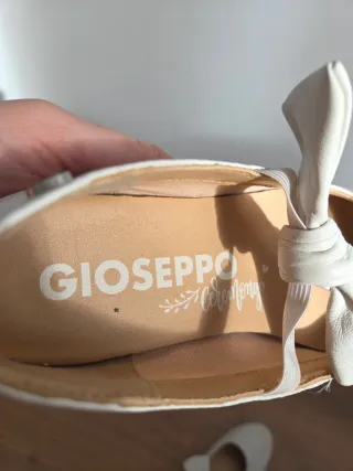 Zapatillas ballet Gioseppo piel blanca talla 35
