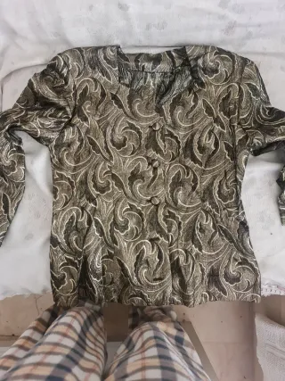 Seda Salvaje L/XL Negra y Dorada