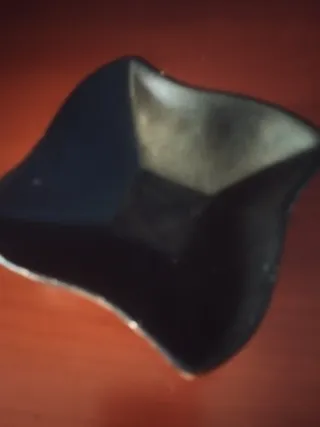 Joyero de cerámica decorado