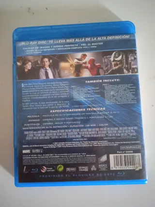 Blu-ray Spider-Man 3 (2 Discos)