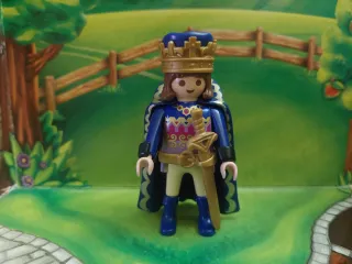 Playmobil Rey con capa y espada