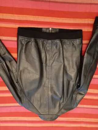 Chaqueta de cuero Schott Negra