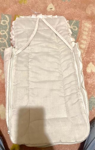 Saco capazo/silla coche bebé