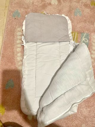 Saco capazo/silla coche bebé