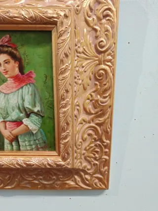 Dipinto olio su tela misura 30X35