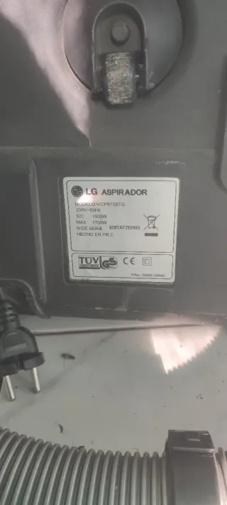 Aspiradora De Bolsa LG 1700W