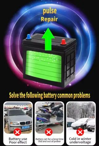 Cargador Batería Coche 12V 2AH-50AH