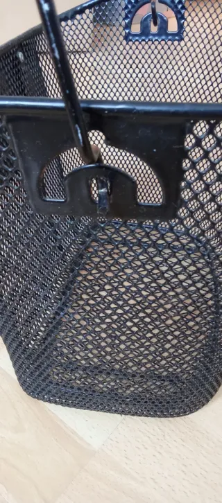 Cesta bici con enganche rápido