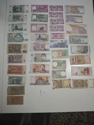 Álbum 170 Billetes Mundiales Colección