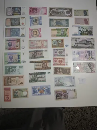 Álbum 170 Billetes Mundiales Colección